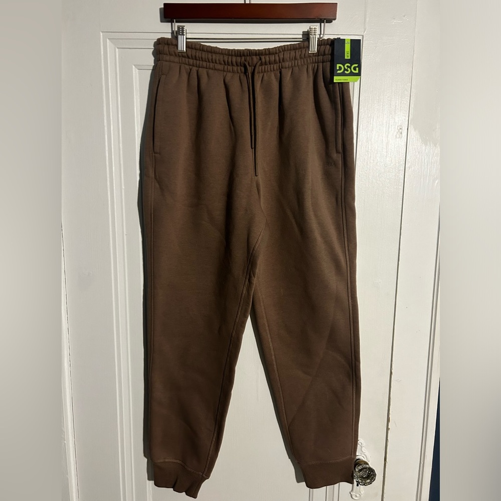 Brown Sweat Pants, Size M, From DSG